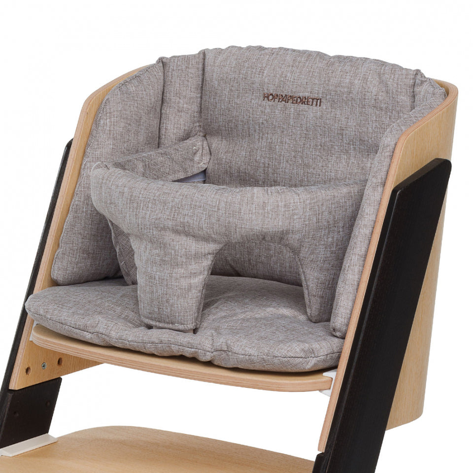 TIRAMISÙ Evolutionary High Chair - Natural Carbon Ash Wood