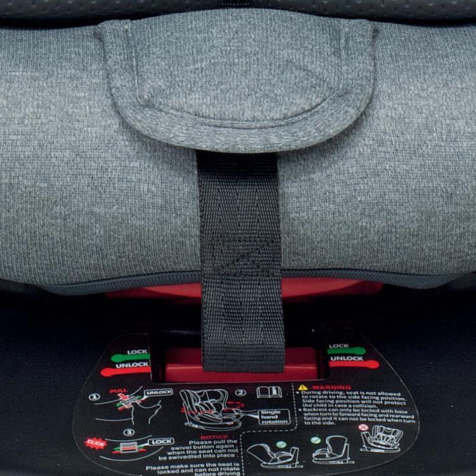 FP360 carseat harness adjustment device